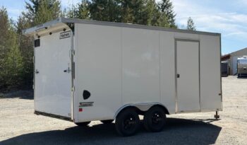 
										2026 Haulmark 8.5×16 ATV Trailer | 7′ Tall | 24″ Beavertail | Lifted 3.5k Torflex Axles full									