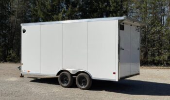 
										2026 Haulmark 8.5×16 ATV Trailer | 7′ Tall | 24″ Beavertail | Lifted 3.5k Torflex Axles full									