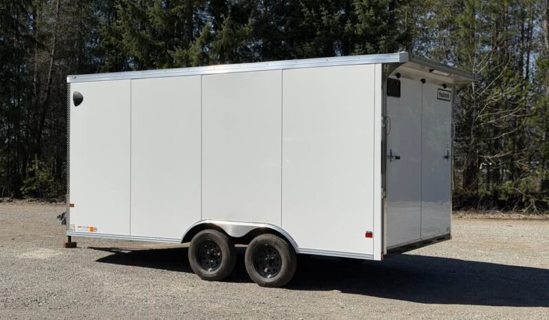 
								2026 Haulmark 8.5×16 ATV Trailer | 7′ Tall | 24″ Beavertail | Lifted 3.5k Torflex Axles full									