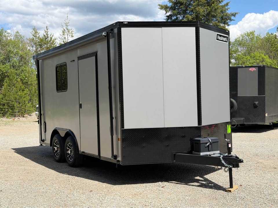 For sale 2026 Haulmark 8.5x16 Offgrid SXS Trailer | Fully Insulated | 7'6" Tall | 5.2k Axles | Awning