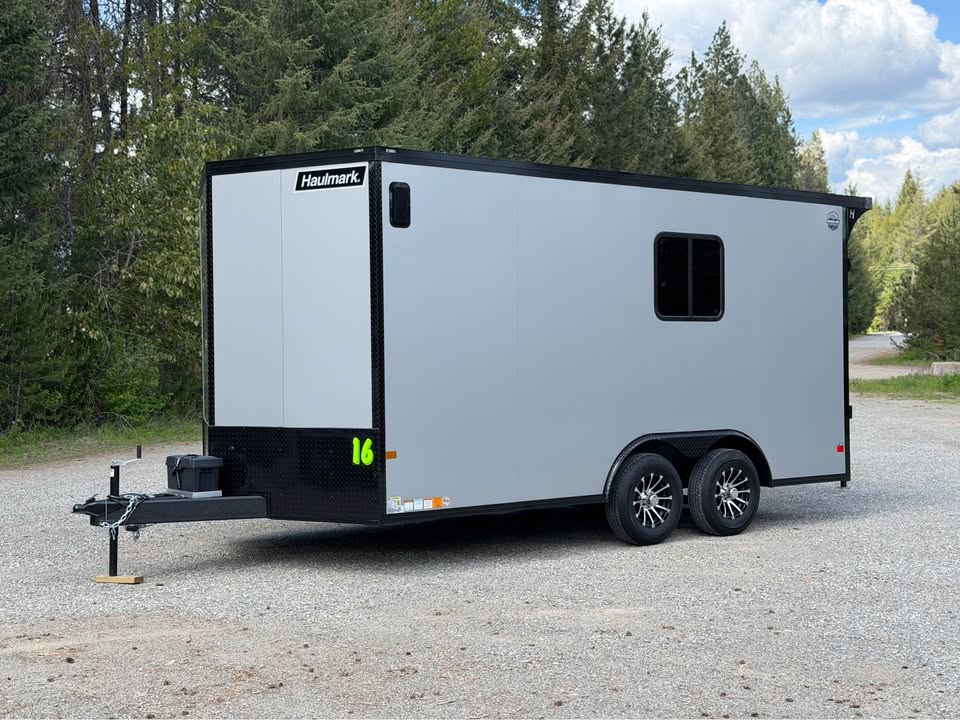 For sale 2026 Haulmark 8.5x16 Offgrid SXS Trailer | Fully Insulated | 7'6" Tall | 5.2k Axles | Awning