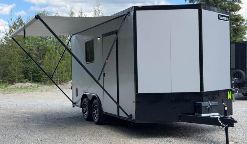 2026 Haulmark 8.5×16 Offgrid SXS Trailer | Fully Insulated | 7’6″ Tall | 5.2k Axles | Awning
