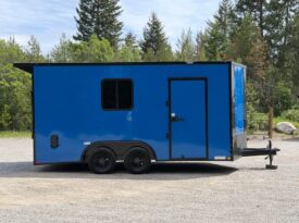 2026 Diamond Cargo 8.5×16 Hybrid ATV Trailer | Finished Interior | 50amp | Extra Tall (90″) | Torsion 3.5K Axles