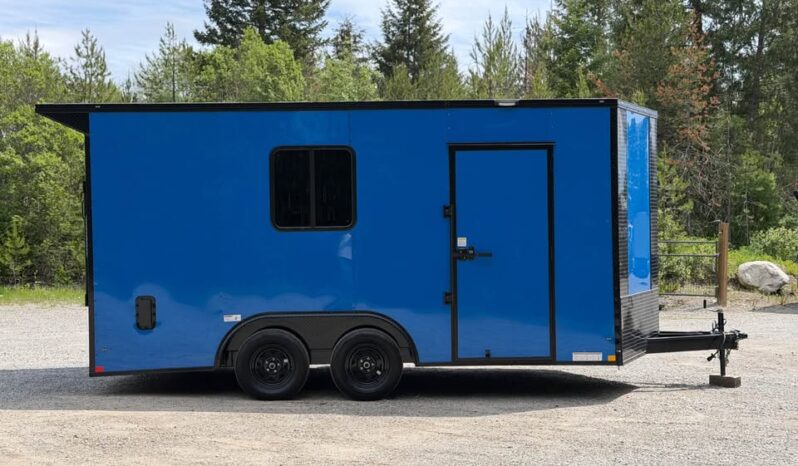 2026 Diamond Cargo 8.5×16 Hybrid ATV Trailer | Finished Interior | 50amp | Extra Tall (90″) | Torsion 3.5K Axles