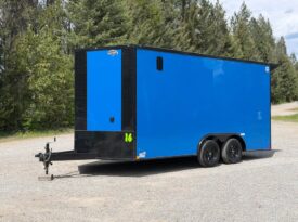 2026 Diamond Cargo 8.5×16 Hybrid ATV Trailer | Finished Interior | 50amp | Extra Tall (90″) | Torsion 3.5K Axles