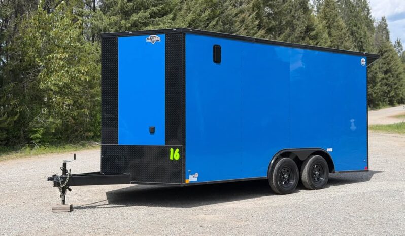 2026 Diamond Cargo 8.5×16 Hybrid ATV Trailer | Finished Interior | 50amp | Extra Tall (90″) | Torsion 3.5K Axles
