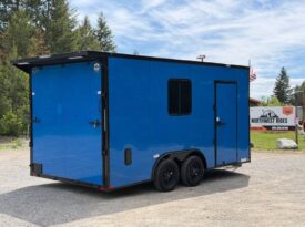 2026 Diamond Cargo 8.5×16 Hybrid ATV Trailer | Finished Interior | 50amp | Extra Tall (90″) | Torsion 3.5K Axles