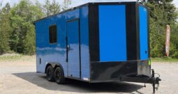 2026 Diamond Cargo 8.5×16 Hybrid ATV Trailer | Finished Interior | 50amp | Extra Tall (90″) | Torsion 3.5K Axles