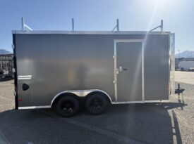 2026 Haulmark 8.5×16 Contractor Trailer | Reinforced Roof | Contractor Package