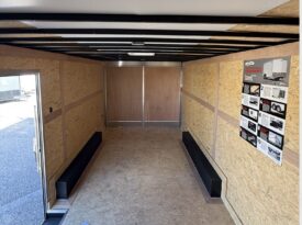 2026 Haulmark 8.5×16 Contractor Trailer | Reinforced Roof | Contractor Package