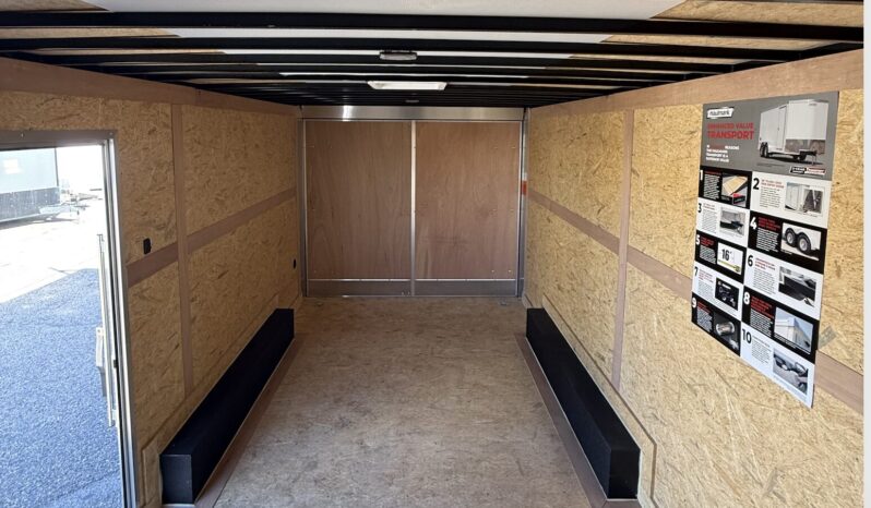 2026 Haulmark 8.5×16 Contractor Trailer | Reinforced Roof | Contractor Package