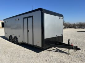 2025 Haulmark EDGE 8.5×24 Car Trailer | Finished Interior | A/C | Cabinets