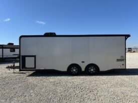 2025 Haulmark EDGE 8.5×24 Car Trailer | Finished Interior | A/C | Cabinets