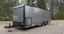 2026 Haulmark EDGE 8.5×24 Race Car Trailer | 5.2k Torsion Axles | Insulated | Awning | Wired for AC