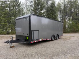2026 Haulmark EDGE 8.5×24 Race Car Trailer | 5.2k Torsion Axles | Insulated | Awning | Wired for AC