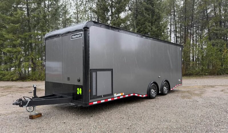 2026 Haulmark EDGE 8.5×24 Race Car Trailer | 5.2k Torsion Axles | Insulated | Awning | Wired for AC