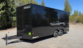 2026 Haulmark 8.5x18 Cargo Trailer | 3.5k Spring Axle | 7'6" Tall | 24in Beavertail | .080 ACP Panels
