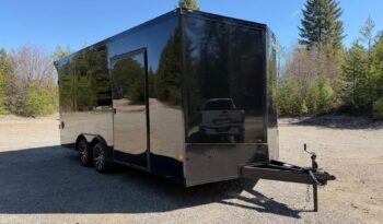 
										2026 Haulmark 8.5×18 Cargo Trailer | 3.5k Spring Axles | 7’6″ Tall | 24in Beavertail | .080 ACP Panels full									