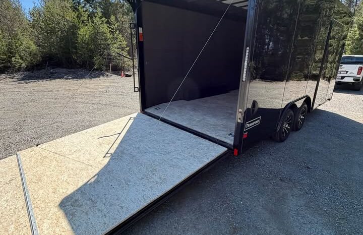 
								2026 Haulmark 8.5×18 Cargo Trailer | 3.5k Spring Axles | 7’6″ Tall | 24in Beavertail | .080 ACP Panels full									