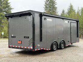 2026 Haulmark EDGE 8.5×24 Race Car Trailer | 5.2k Torsion Axles | Insulated | Awning | Wired for AC