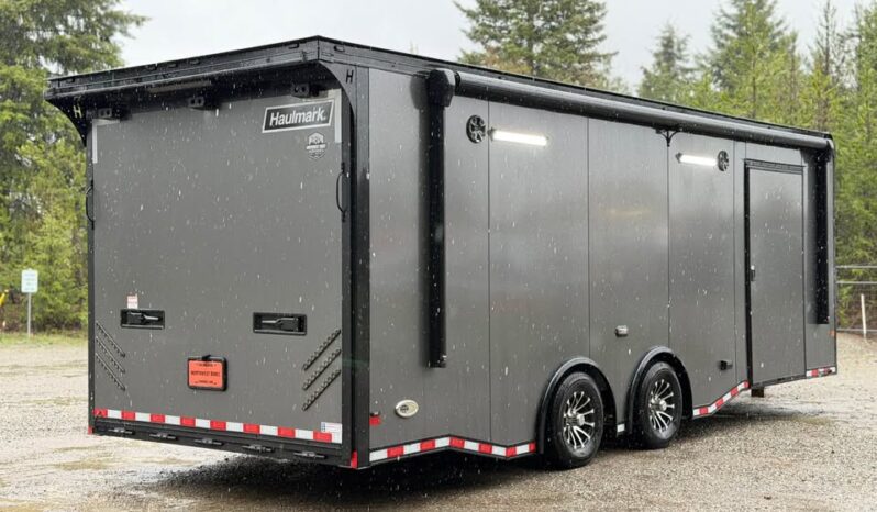 2026 Haulmark EDGE 8.5×24 Race Car Trailer | 5.2k Torsion Axles | Insulated | Awning | Wired for AC