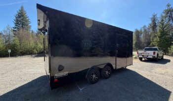 
										2026 Haulmark 8.5×18 Cargo Trailer | 3.5k Spring Axles | 7’6″ Tall | 24in Beavertail | .080 ACP Panels full									