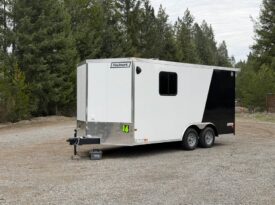 2026 Haulmark 8.5×16 SXS ATV Trailer | 30 amp | 3.5k Spring Axles | RV Window