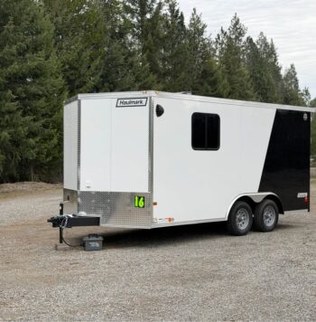 2026 Haulmark 8.5x16 SXS ATV Trailer | 30 amp | 3.5k Spring Axles | RV Window