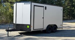 2026 Haulmark 8.5×16 UTV Trailer | Extra Tall | Finished Interior | 5.2k Spring Axles | E-Tracks