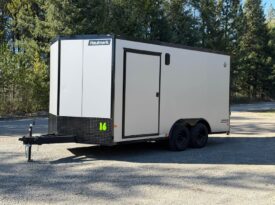 2026 Haulmark 8.5×16 UTV Trailer | Extra Tall | Finished Interior | 5.2k Spring Axles | E-Tracks