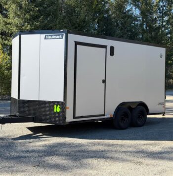 2026 Haulmark 8.5x16 utv trailer | extra tall | finished interior | 5.2k spring axle | e-tracks