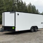 2026 Haulmark 8.5x20 Race Car Trailer | Finished Interior | 30 amp | Cabinets