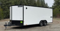 2026 Haulmark 8.5×20 Race Car Trailer | Finished Interior | 30 amp | Cabinets
