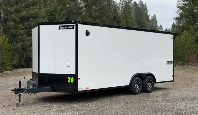 2026 Haulmark 8.5×20 Race Car Trailer | Finished Interior | 30 amp | Cabinets