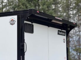 2026 Haulmark 8.5×20 Race Car Trailer | Finished Interior | 30 amp | Cabinets