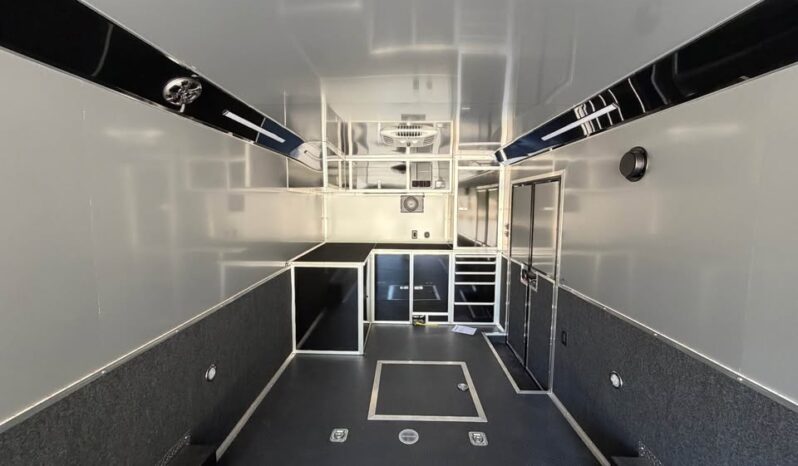 
								2025 Haulmark EDGE 8.5×24 Race Car Trailer | Finished Interior | A/C | Cabinets full									