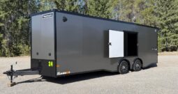 2026 Haulmark 8.5×24 Race Car Trailer | Extra Tall | 30 Amp | 5.2k Spread Axles | Wired for AC