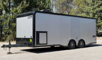 2025 Haulmark EDGE 8.5x24 Race Car Trailer | Finished Interior | A/C | Cabinets