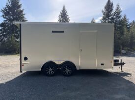 2026 Haulmark 8.5×16 SXS ATV Trailer | Finished Interior | Wired for AC | 30 Amp | Extra Tall