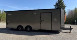 2026 Haulmark 8.5×24 Race Car Trailer | Extra Tall | 30 Amp | 5.2k Spread Axles | Wired for AC