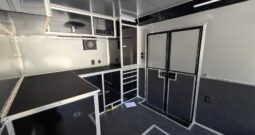 2025 Haulmark EDGE 8.5×24 Race Car Trailer | Finished Interior | A/C | Cabinets