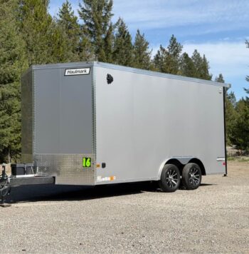 2026 Haulmark 8.5x16 SXS ATV Trailer | Finished Interior | Wired for AC | 30 Amp | Extra Tall