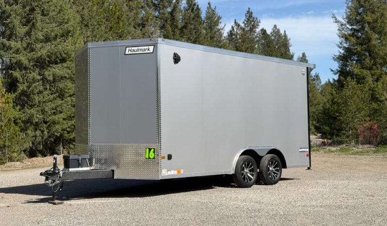 2026 Haulmark 8.5×16 SXS ATV Trailer | Finished Interior | Wired for AC | 30 Amp | Extra Tall