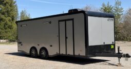 2025 Haulmark EDGE 8.5×24 Race Car Trailer | Finished Interior | A/C | Cabinets