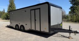 2025 Haulmark EDGE 8.5×24 Race Car Trailer | Finished Interior | A/C | Cabinets