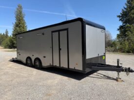 2025 Haulmark EDGE 8.5×24 Race Car Trailer | Finished Interior | A/C | Cabinets
