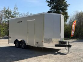 2026 Haulmark 8.5×16 SXS ATV Trailer | Finished Interior | Wired for AC | 30 Amp | Extra Tall