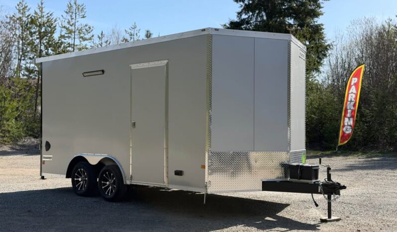 2026 Haulmark 8.5×16 SXS ATV Trailer | Finished Interior | Wired for AC | 30 Amp | Extra Tall