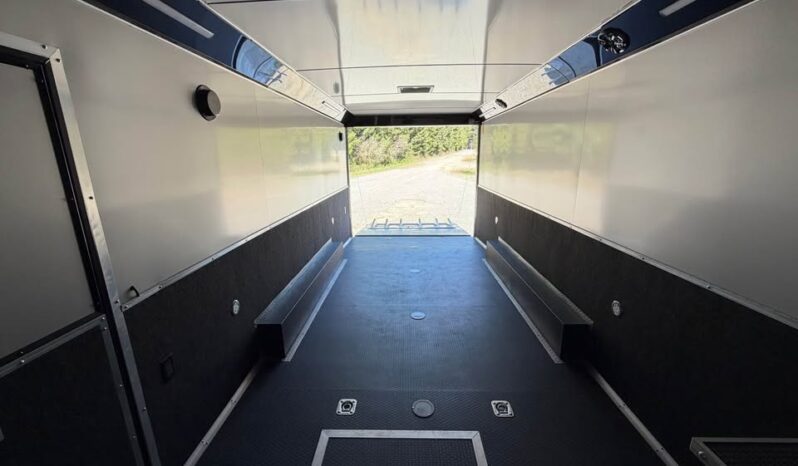 
								2025 Haulmark EDGE 8.5×24 Race Car Trailer | Finished Interior | A/C | Cabinets full									