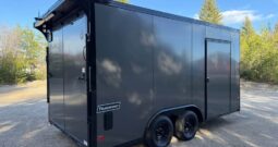 2026 Haulmark 8.5×16 UTV Trailer | 2k Rear Stab Jacks | RV Window | Extra Tall | 3.5k Torsion Axles